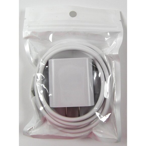 6 Ft USB-C Charger, Fast Charging for Smartphones/iPhones Cable Type-C Wall Plug - Picture 3 of 4